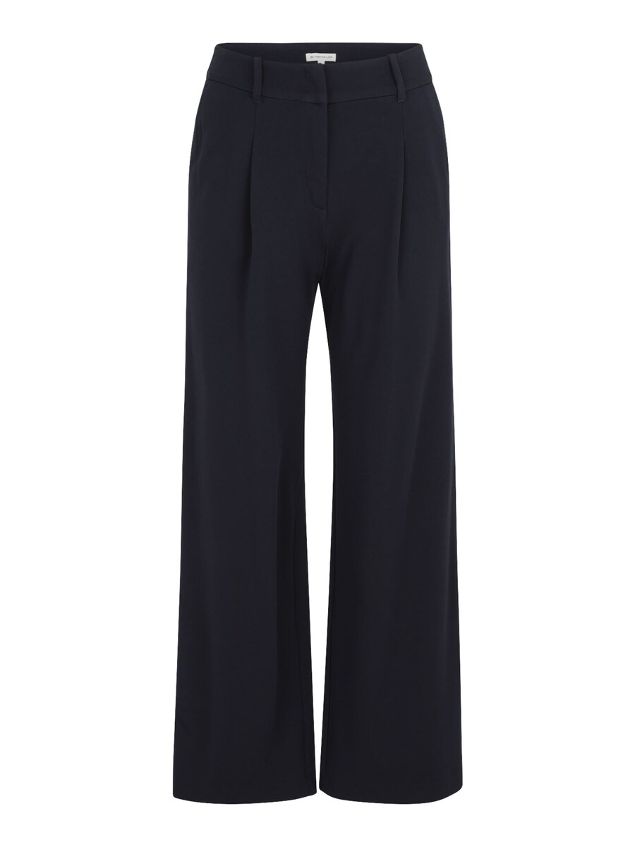 Широкие брюки со складками TOM TAILOR, marine blue
Широкие брюки со складками TOM TAILOR, marine blue