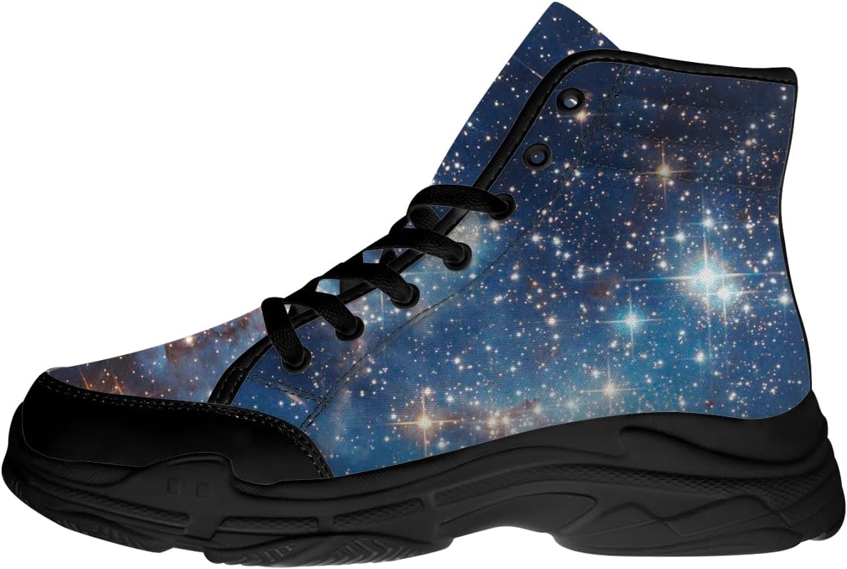 Высокие кеды Galaxy для женщин и мужчин, тканевые платформы на шнуровке, подарки для нее и для него Generic, черный/синий
Высокие кеды Galaxy для женщин и мужчин, тканевые платформы на шнуровке, подарки для нее и для него Generic, черный/синий