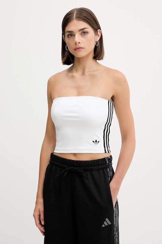 Топ с тремя полосками Adidas Originals, белый
Топ с тремя полосками Adidas Originals, белый