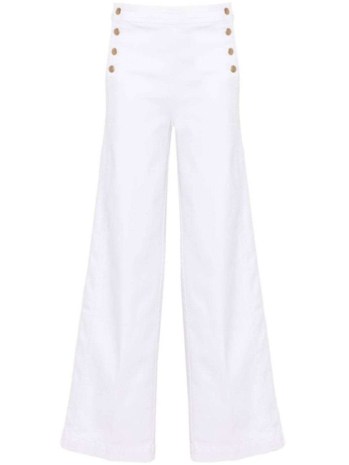 FRAME широкие джинсы с завышенной талией, белый
FRAME широкие джинсы с завышенной талией, белый