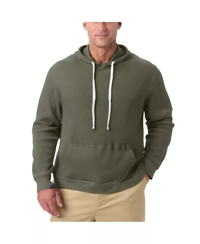 Утепленный худи Big & Tall с вафельной вязкой KingSize, зеленый
Утепленный худи Big & Tall с вафельной вязкой KingSize, зеленый