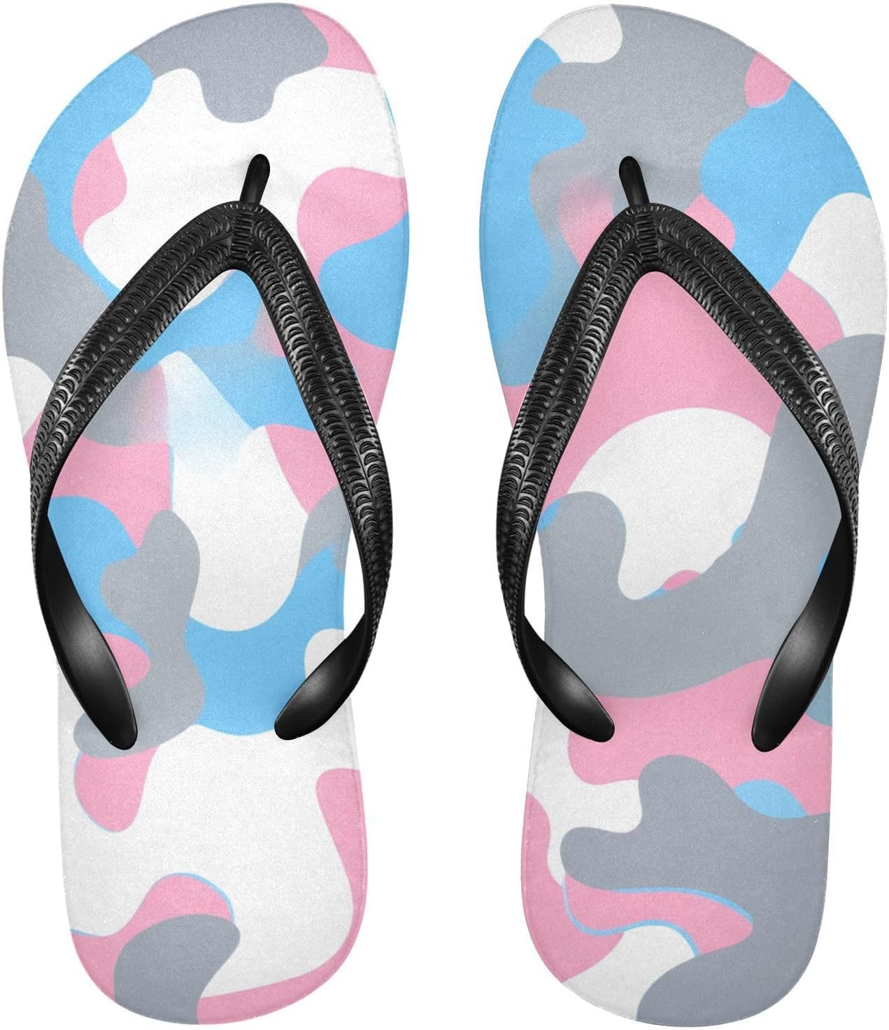Камуфляжные розово-голубые шлепанцы для пляжа, душа и ходьбы, резиновые нескользящие летние тапочки для женщин и мужчин Sinestour
Камуфляжные розово-голубые шлепанцы для пляжа, душа и ходьбы, резиновые нескользящие летние тапочки для женщин и мужчин Sinestour