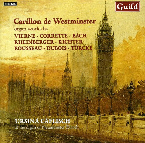 CD диск Corrette / Bach / Vierne / Caflisch: Carillon de Westminster - Organ Works
CD диск Corrette / Bach / Vierne / Caflisch: Carillon de Westminster - Organ Works