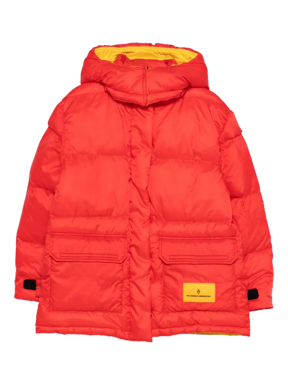 Пуховик с капюшоном The Animals Observatory, красный
Пуховик с капюшоном The Animals Observatory, красный