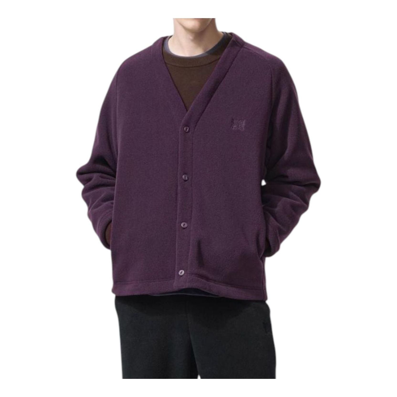 Кардиган Uniqlo x Needles Oversized Cardigan 'Purple'
Кардиган Uniqlo x Needles Oversized Cardigan 'Purple'
