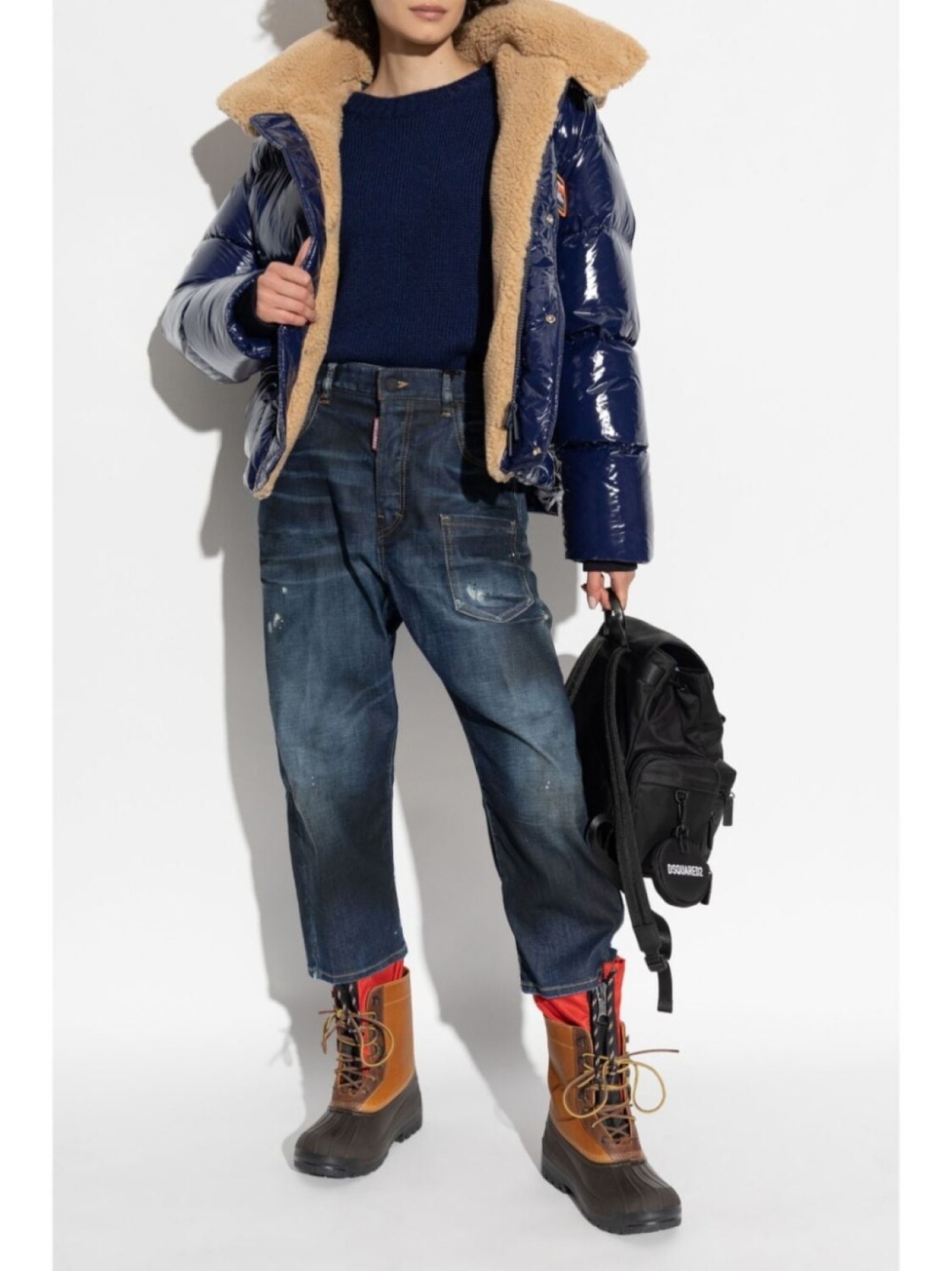 Dsquared2 свитер с круглым вырезом DSQUARED2, синий
Dsquared2 свитер с круглым вырезом DSQUARED2, синий