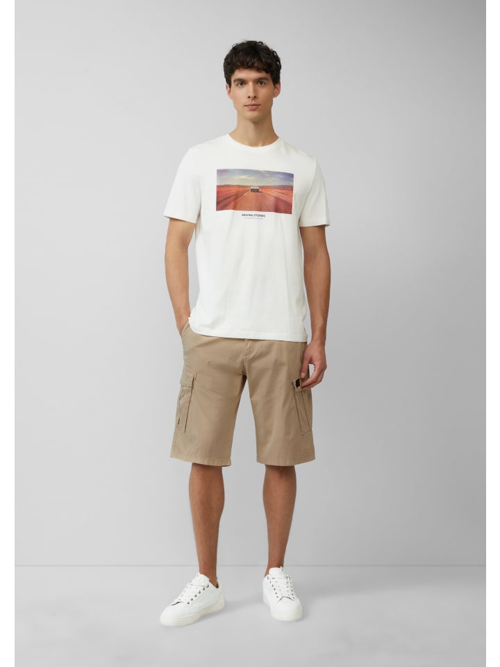 Тканевые шорты s.Oliver, бежевый
Тканевые шорты s.Oliver, бежевый