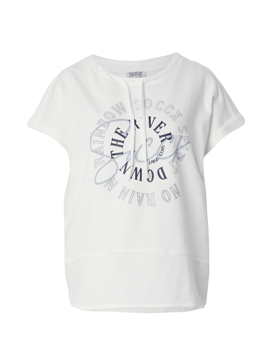 Рубашка оверсайз Soccx, от белого
Рубашка оверсайз Soccx, от белого