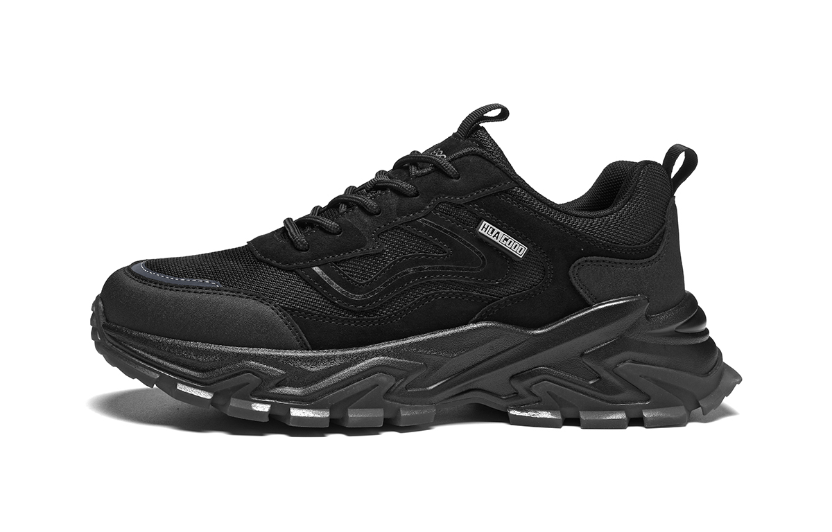 HLA Повседневные туфли мужские низкие, черные/хаки
HLA Повседневные туфли мужские низкие, черные/хаки