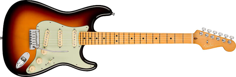 Fender American Ultra Stratocaster, кленовый гриф, Ultraburst - US22027979
Fender American Ultra Stratocaster, кленовый гриф, Ultraburst - US22027979