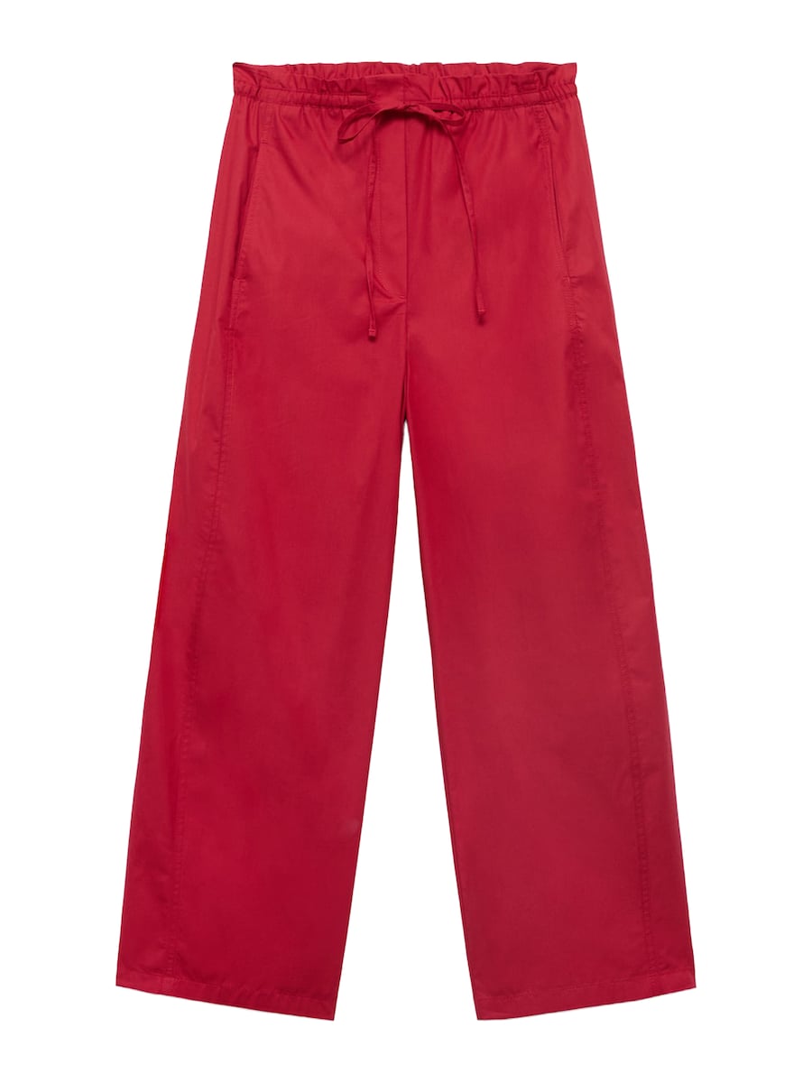 Мешковатые штаны MANGO Lupe, красный
Мешковатые штаны MANGO Lupe, красный