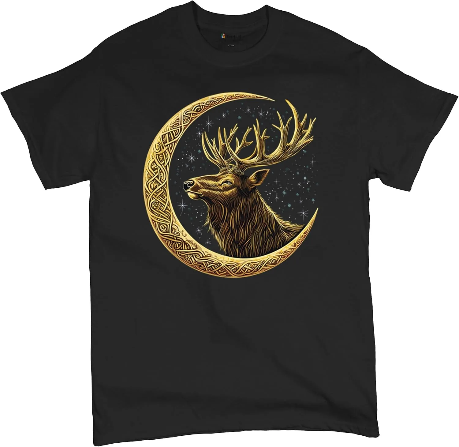 Футболка мужская Celtic Moon Elk с принтом северного оленя Tee Hunt
Футболка мужская Celtic Moon Elk с принтом северного оленя Tee Hunt