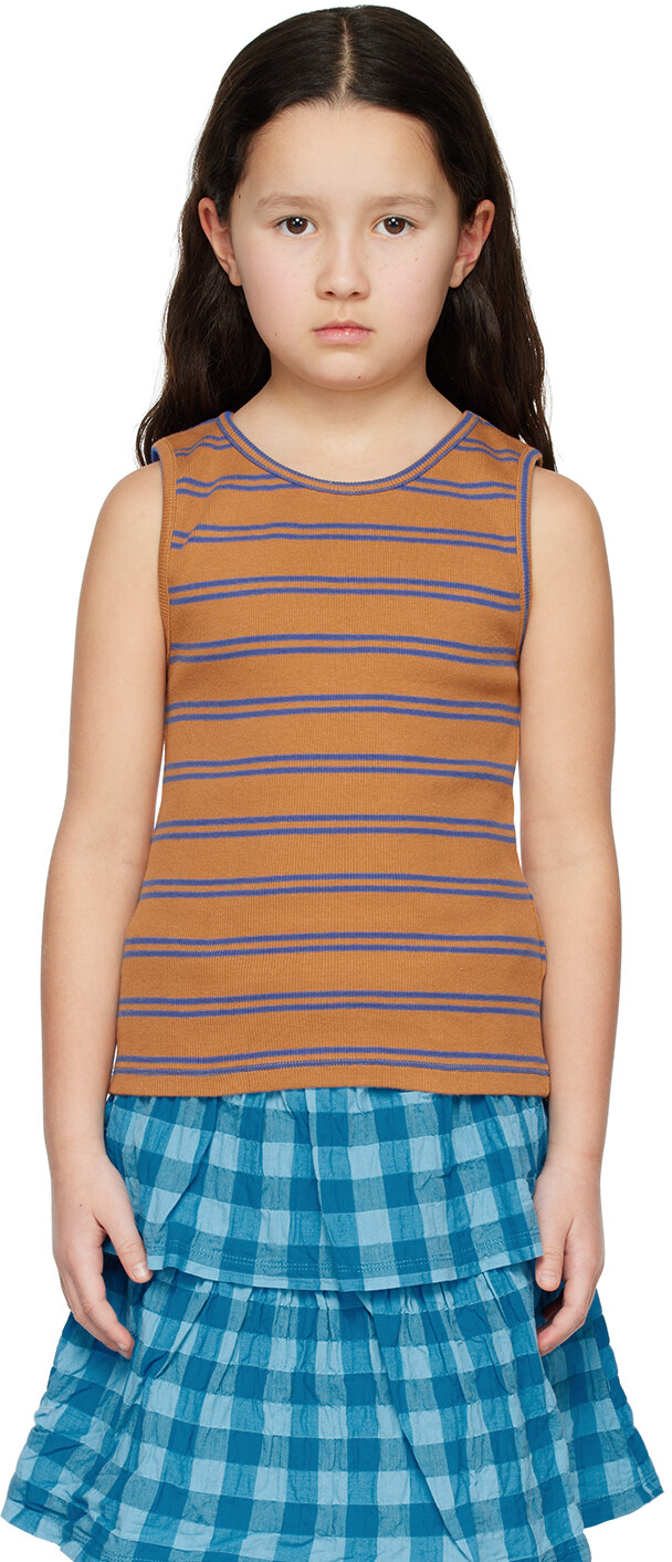 Детская коричневая полосатая майка The Campamento, Коричневый, Детская коричневая полосатая майка The Campamento
Детская коричневая полосатая майка The Campamento, Коричневый, Детская коричневая полосатая майка The Campamento