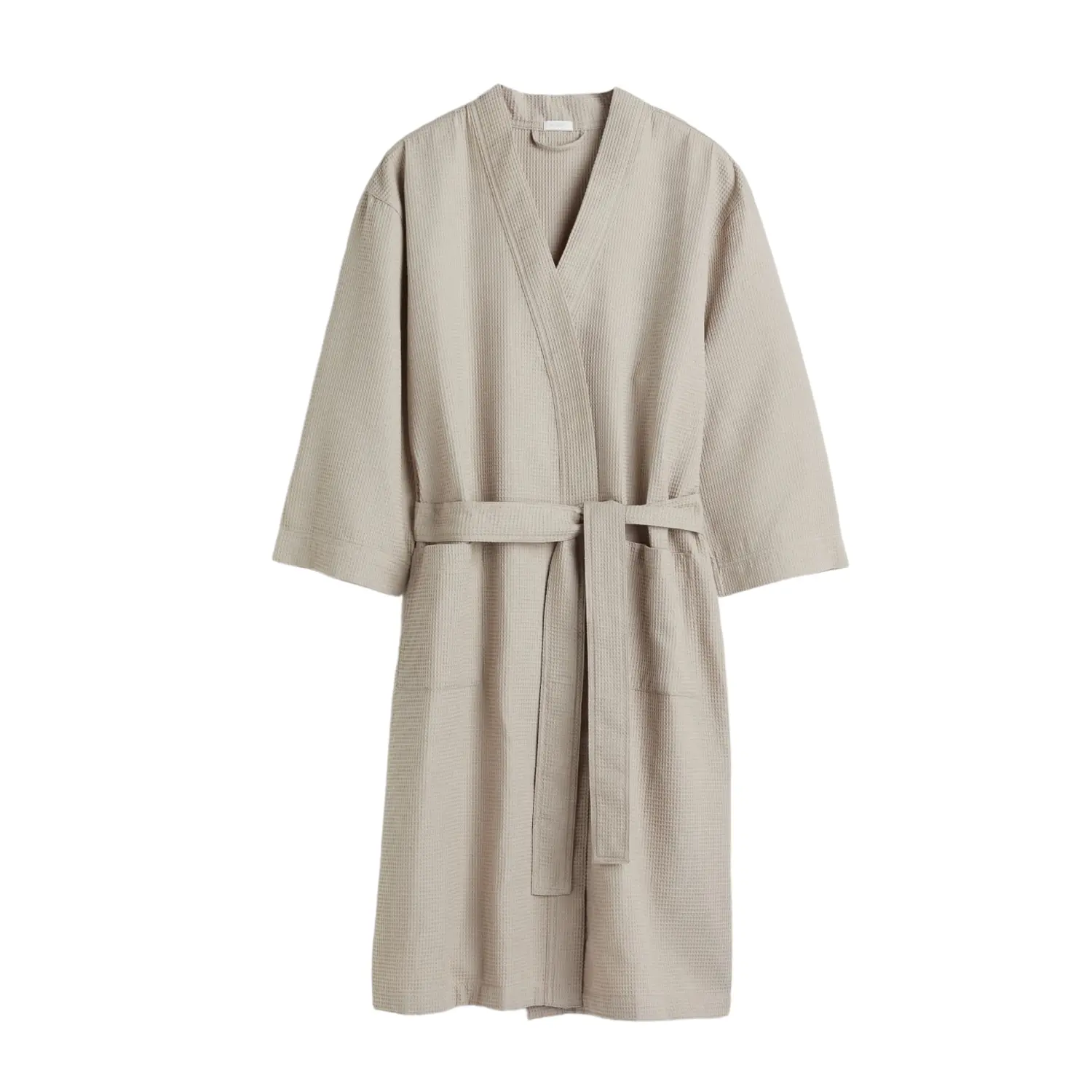 Халат H&M Home Waffled, светло-бежевый
Халат H&M Home Waffled, светло-бежевый