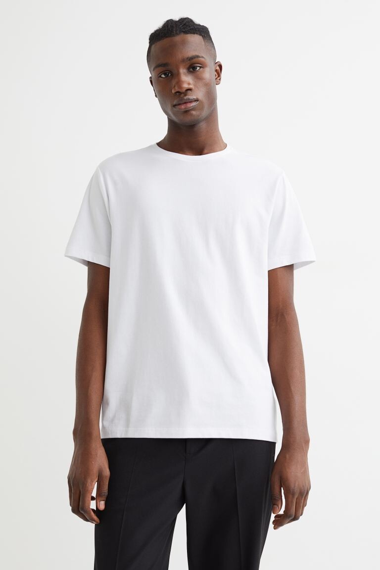 Футболка COOLMAX® Slim Fit H&M, белый
Футболка COOLMAX® Slim Fit H&M, белый