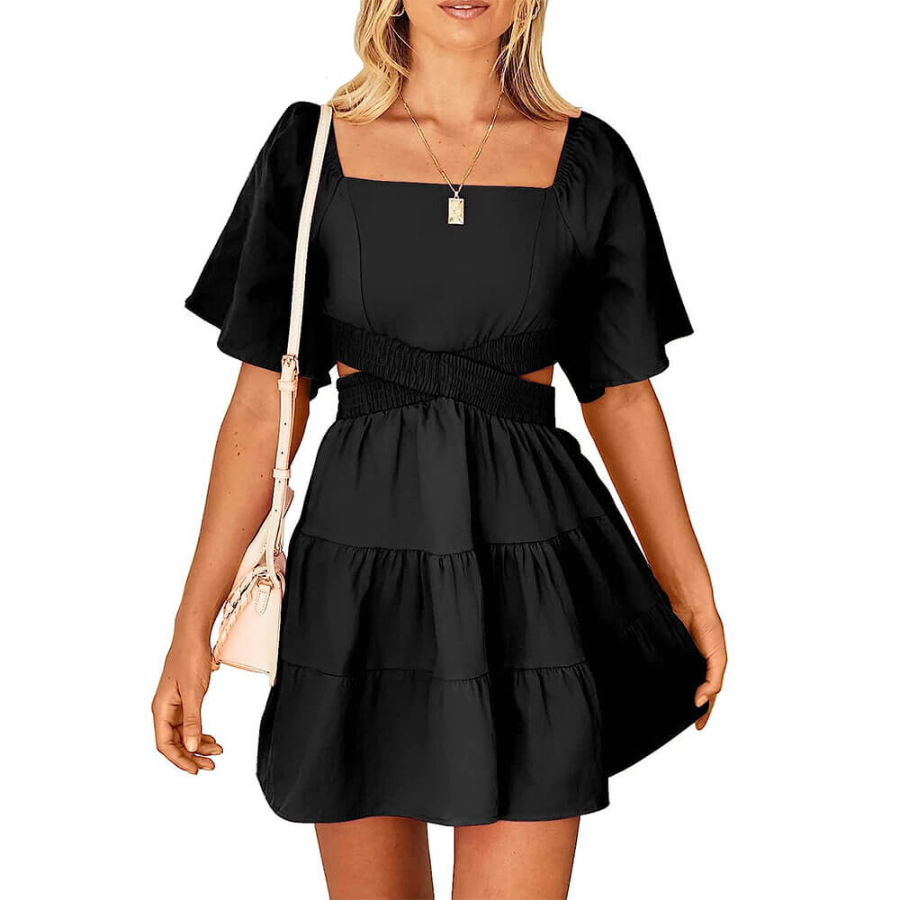 Платье Shy Velvet Square Neck Short Sleeves, черный
Платье Shy Velvet Square Neck Short Sleeves, черный