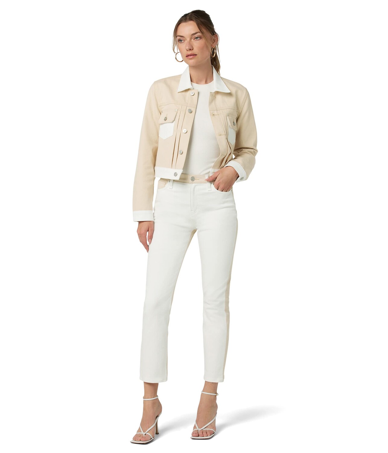 Джинсы Hudson Jeans, Holly High-Rise Straight Crop in Angora Color-Block
Джинсы Hudson Jeans, Holly High-Rise Straight Crop in Angora Color-Block