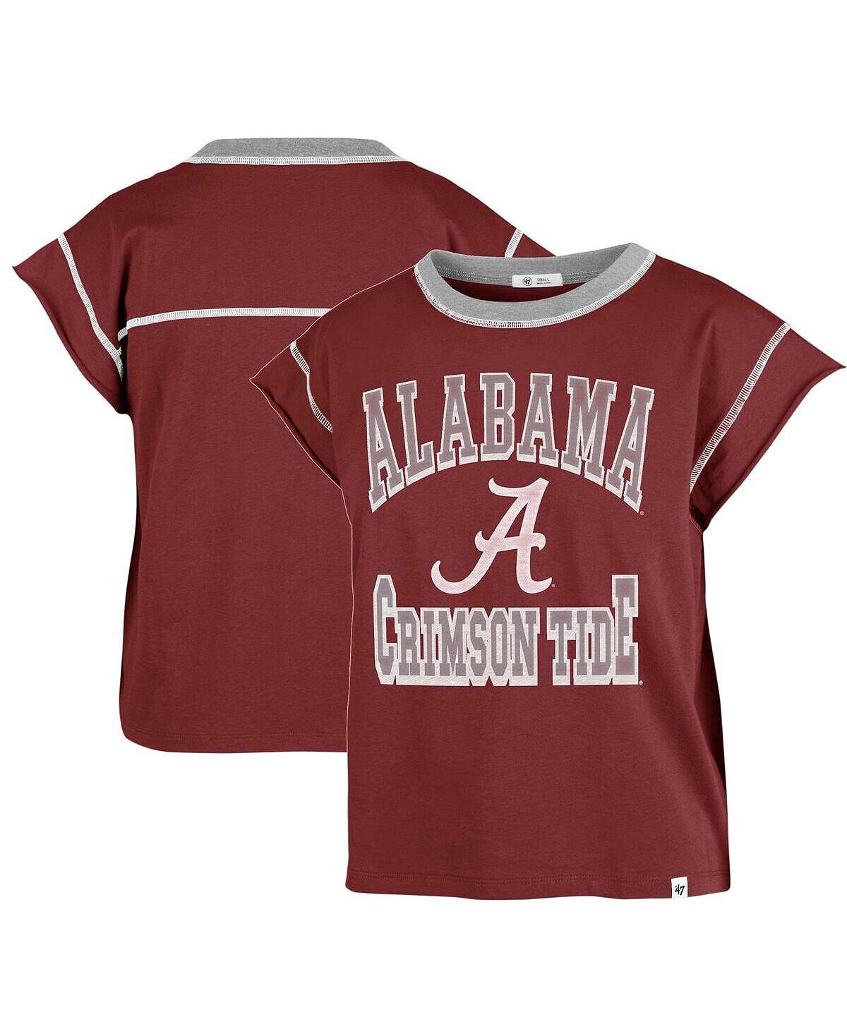 Женская футболка Crimson Alabama Crimson Tide Sound Up Maya Cutoff '47 Brand
Женская футболка Crimson Alabama Crimson Tide Sound Up Maya Cutoff '47 Brand