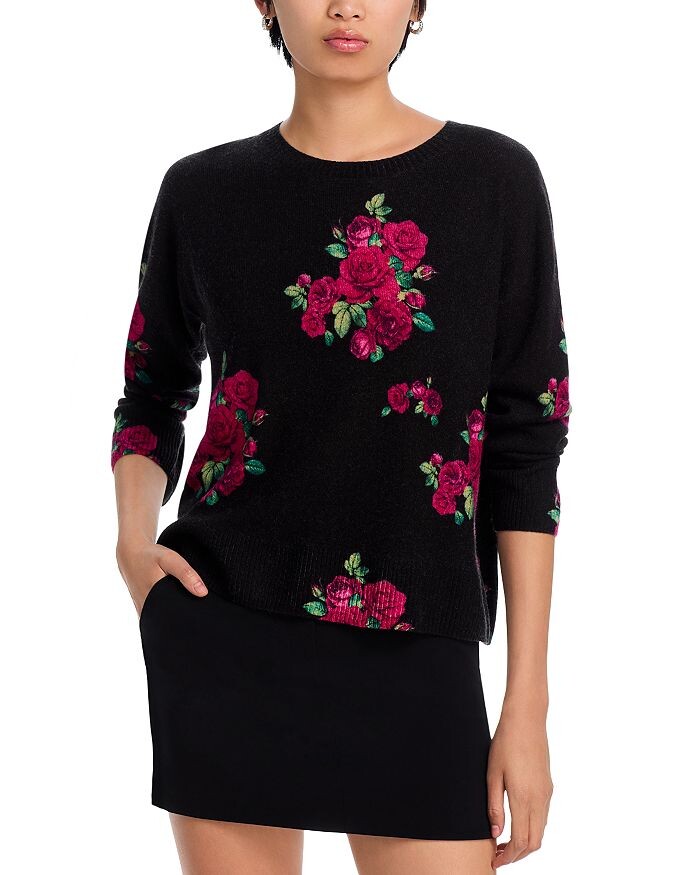 Свитер C by Bloomingdale's Cashmere с цветочным букетом и круглым вырезом, мультиколор
Свитер C by Bloomingdale's Cashmere с цветочным букетом и круглым вырезом, мультиколор