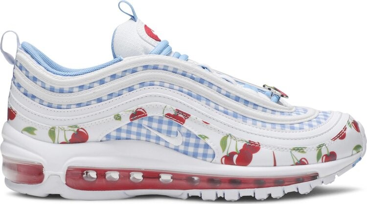 Кроссовки Nike Air Max 97 GS SE 'Cherry Picnic', белый
Кроссовки Nike Air Max 97 GS SE 'Cherry Picnic', белый