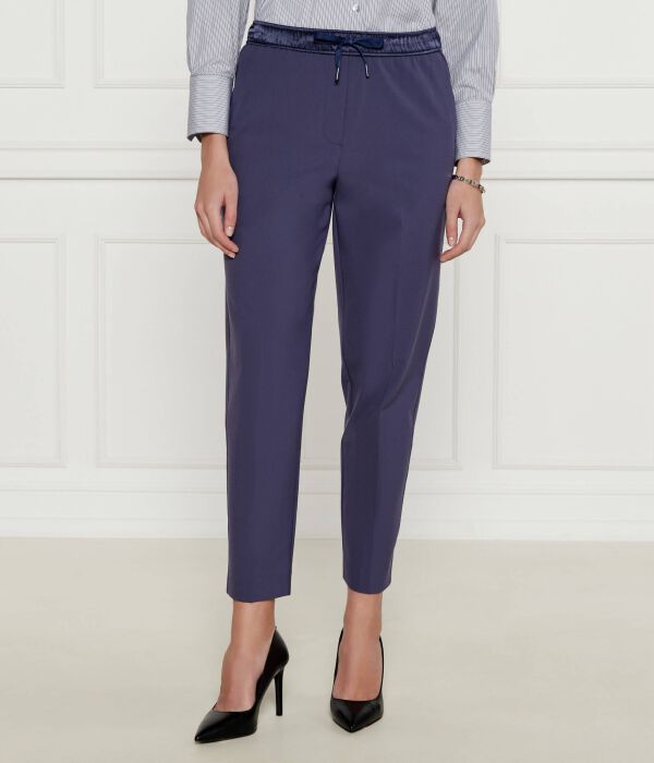 Брюки женские Marella Sport укороченные на кулиске, фиолетовый
Брюки женские Marella Sport укороченные на кулиске, фиолетовый