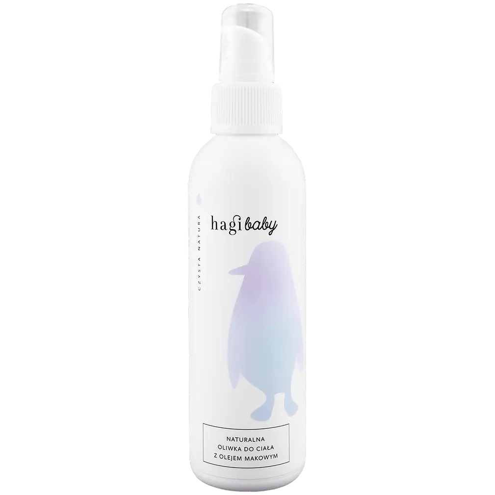 Hagi Baby оливковое для тела с маковым маслом, 150 мл
Hagi Baby оливковое для тела с маковым маслом, 150 мл