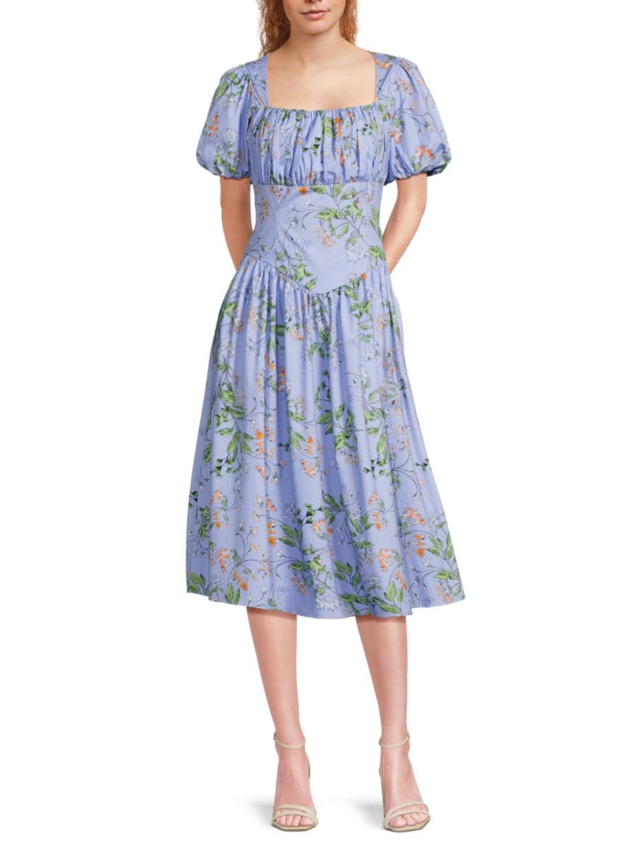 Платье-миди Jessi Floral A-Line Alexia Admor, цвет Blue Floral
Платье-миди Jessi Floral A-Line Alexia Admor, цвет Blue Floral