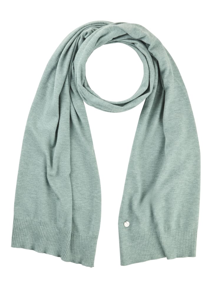 Вязаный шарф зеленого меланжевого цвета Laura Scott
Вязаный шарф зеленого меланжевого цвета Laura Scott