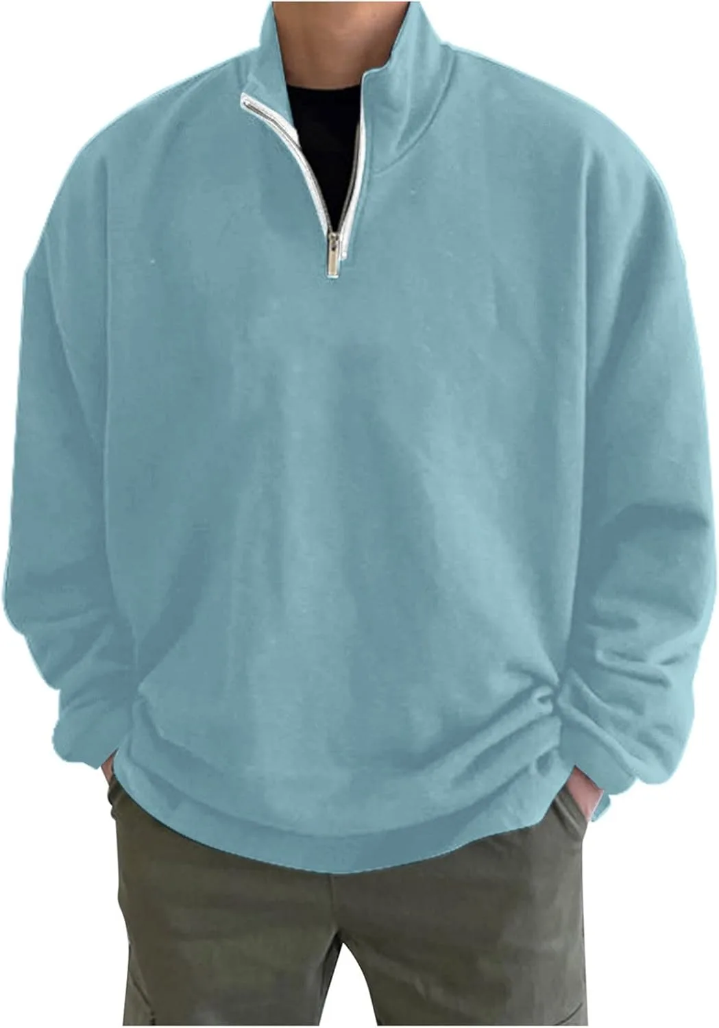 Мужская кофта с четвертью молнии осень-зима Slim Fit легкая вязаная
Мужская кофта с четвертью молнии осень-зима Slim Fit легкая вязаная