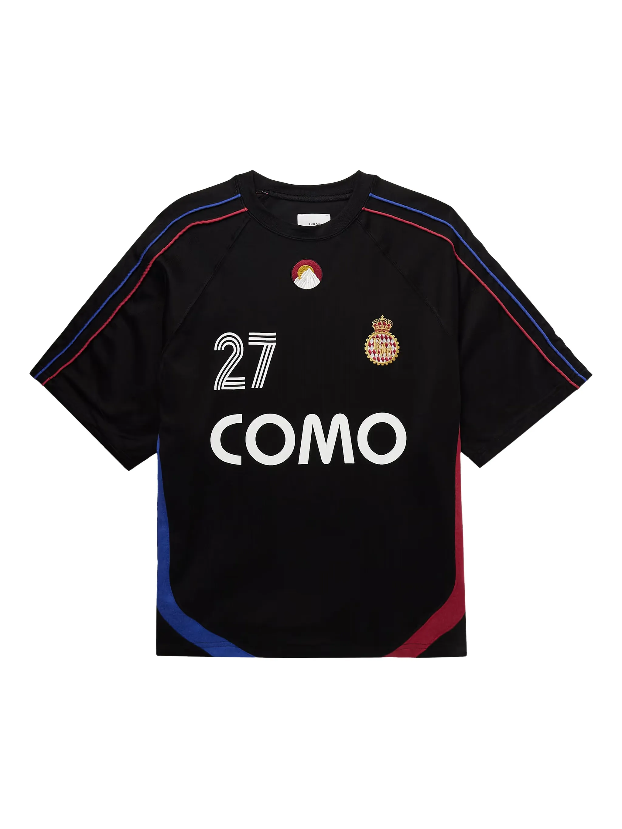 Футболка 27 из коллаборации с Como 1907 Rhude, черный
Футболка 27 из коллаборации с Como 1907 Rhude, черный