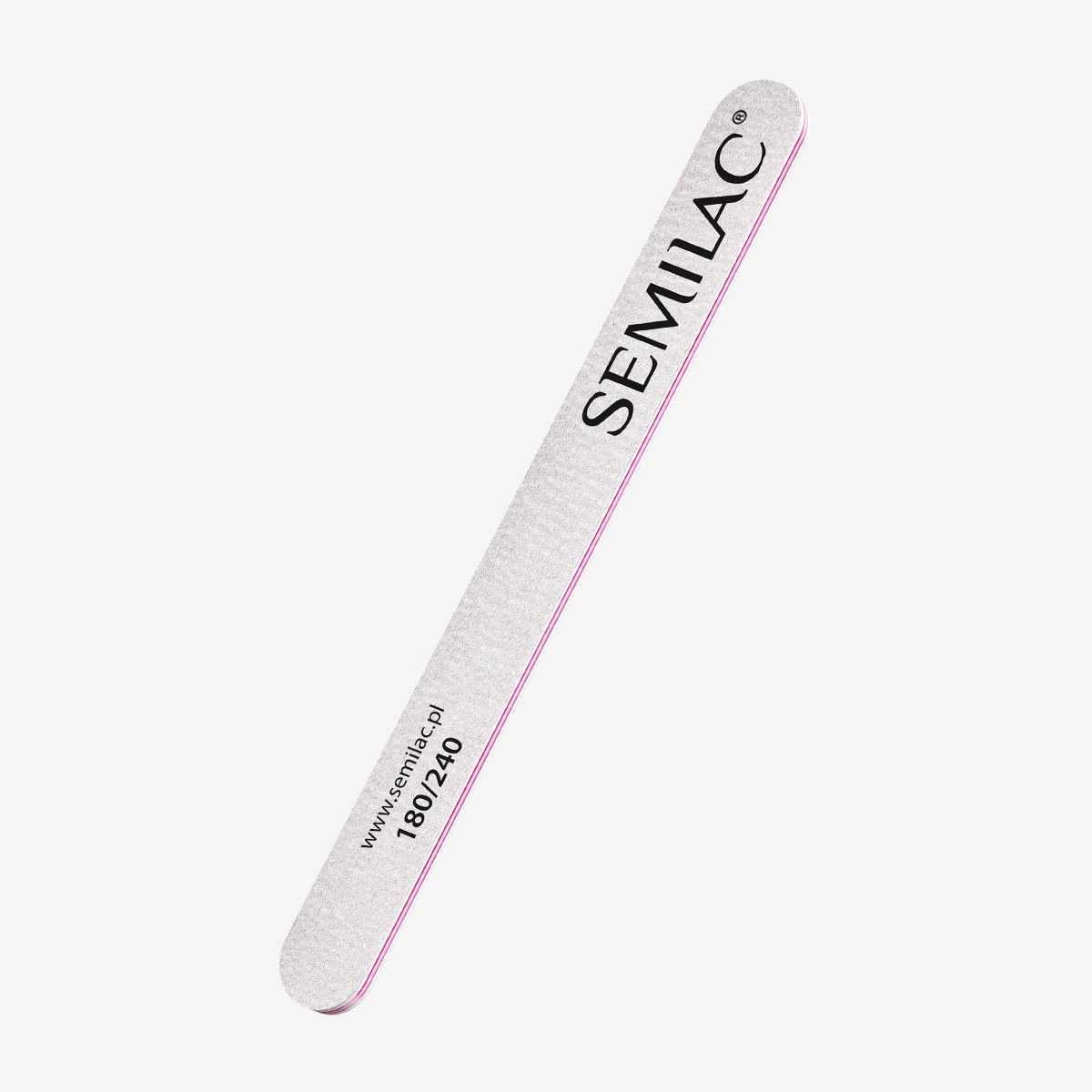 Пилочка для ногтей nail file straight 180/240 Semilac, количество 1 шт.
Пилочка для ногтей nail file straight 180/240 Semilac, количество 1 шт.