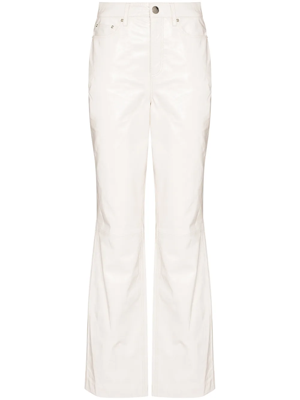 Кожаные брюки Lynn прямого кроя REMAIN, белый
Кожаные брюки Lynn прямого кроя REMAIN, белый