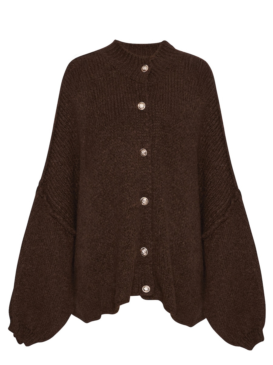 Вязаный кардиган Lilavie Lolaa, темно-коричневый
Вязаный кардиган Lilavie Lolaa, темно-коричневый
