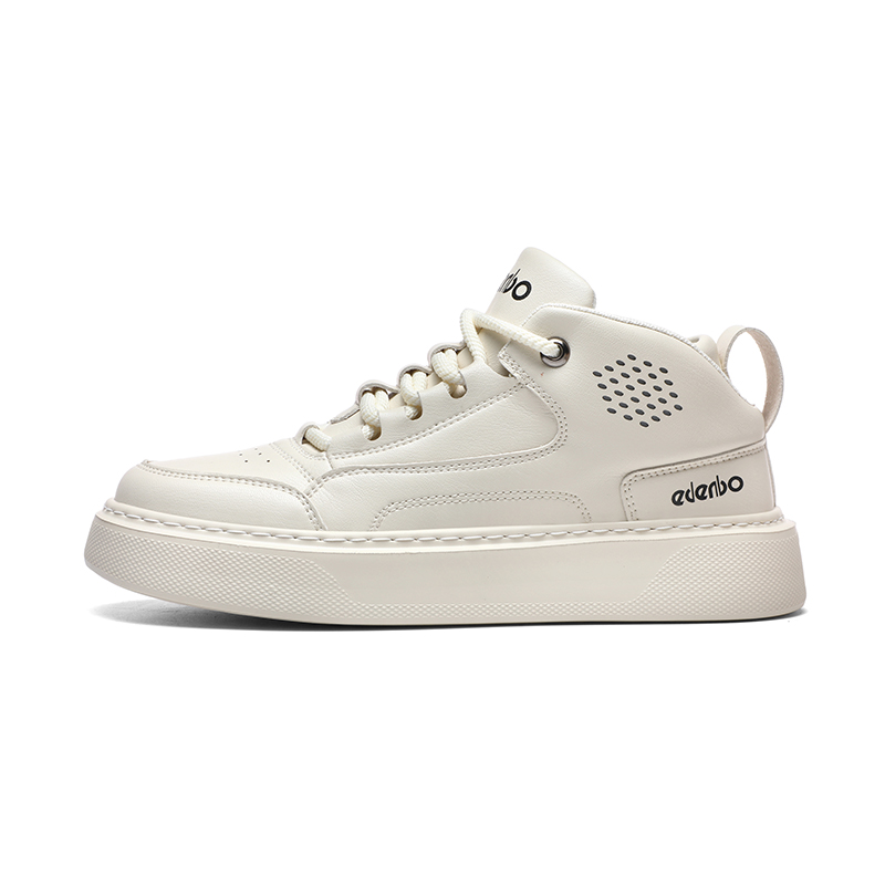 EDENBO Мужские мид-топ скейтборд кроссовки бежевые, цвет Beige
EDENBO Мужские мид-топ скейтборд кроссовки бежевые, цвет Beige