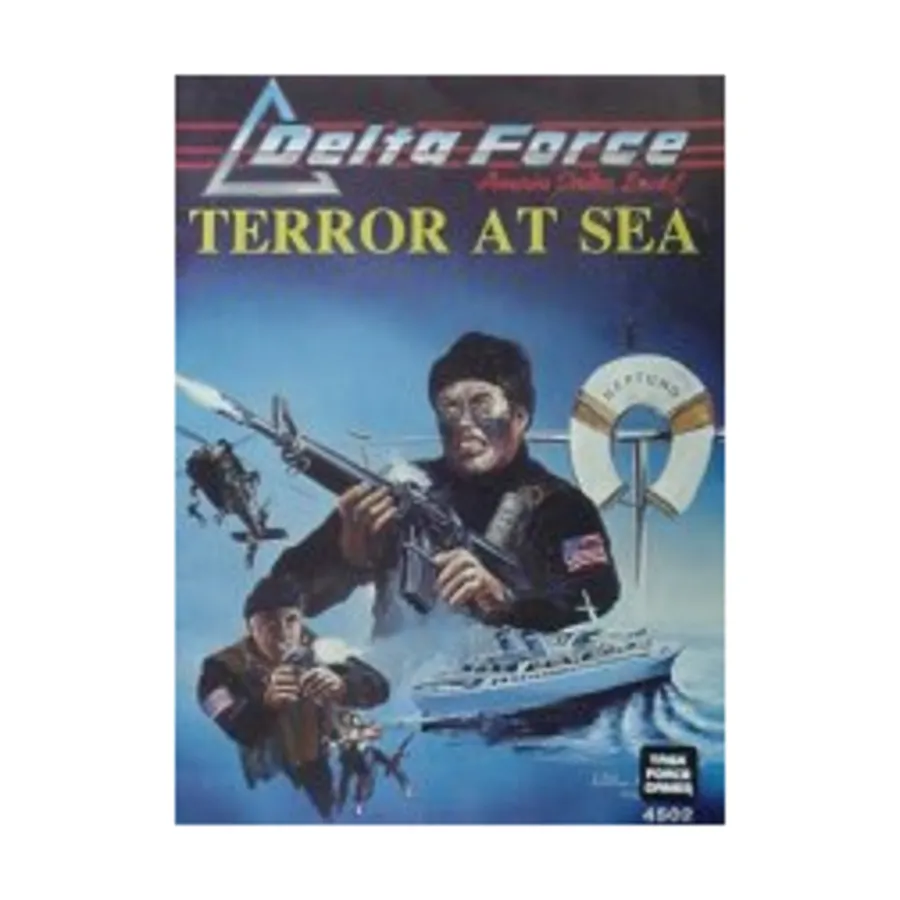 Terror at Sea, Delta Force, мягкая обложка
Terror at Sea, Delta Force, мягкая обложка