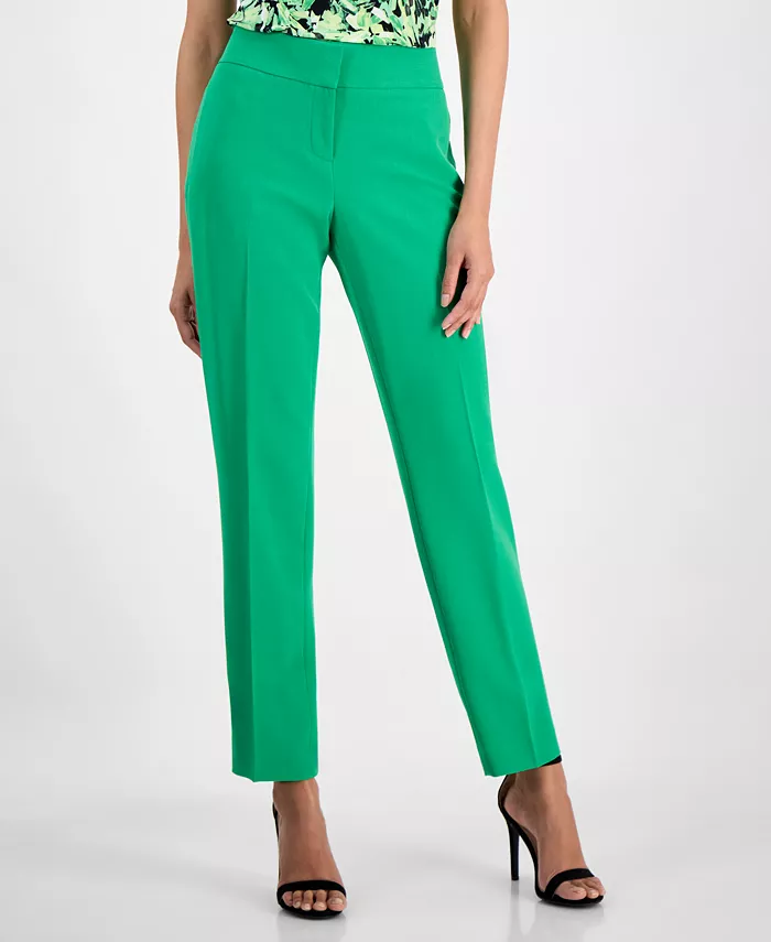 Женские брюки с зауженным кроем из стретч-крепдешина, стандартные и укороченные размеры Kasper, зеленый
Женские брюки с зауженным кроем из стретч-крепдешина, стандартные и укороченные размеры Kasper, зеленый