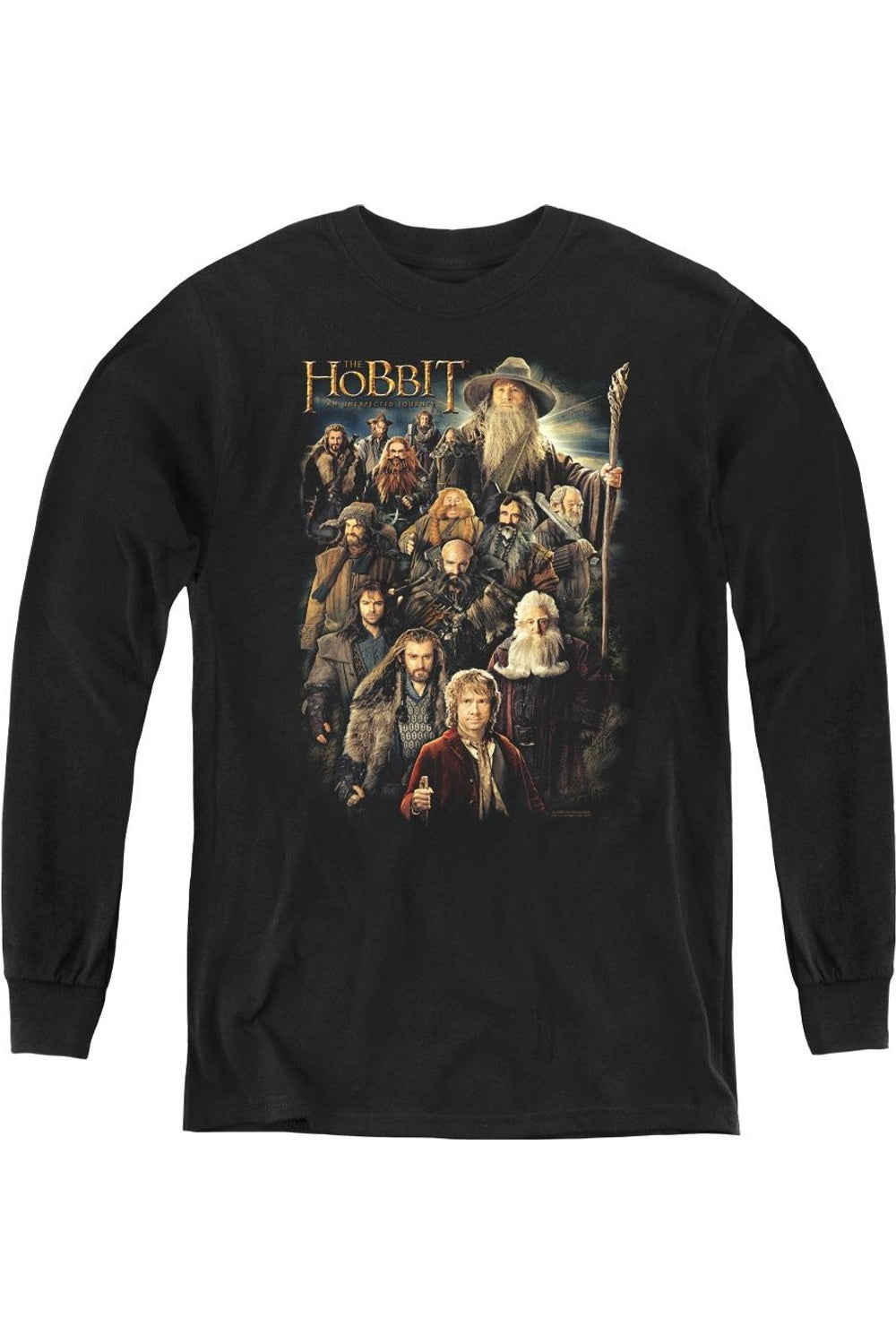Футболка с длинным рукавом The Hobbit Somber Company Youth Gildan, черный
Футболка с длинным рукавом The Hobbit Somber Company Youth Gildan, черный