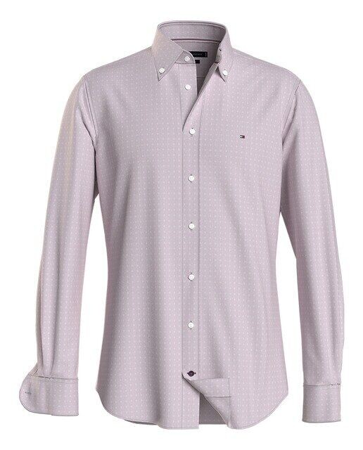 Мужская рубашка с длинными рукавами и микропринтом Tommy Hilfiger, лососевый
Мужская рубашка с длинными рукавами и микропринтом Tommy Hilfiger, лососевый