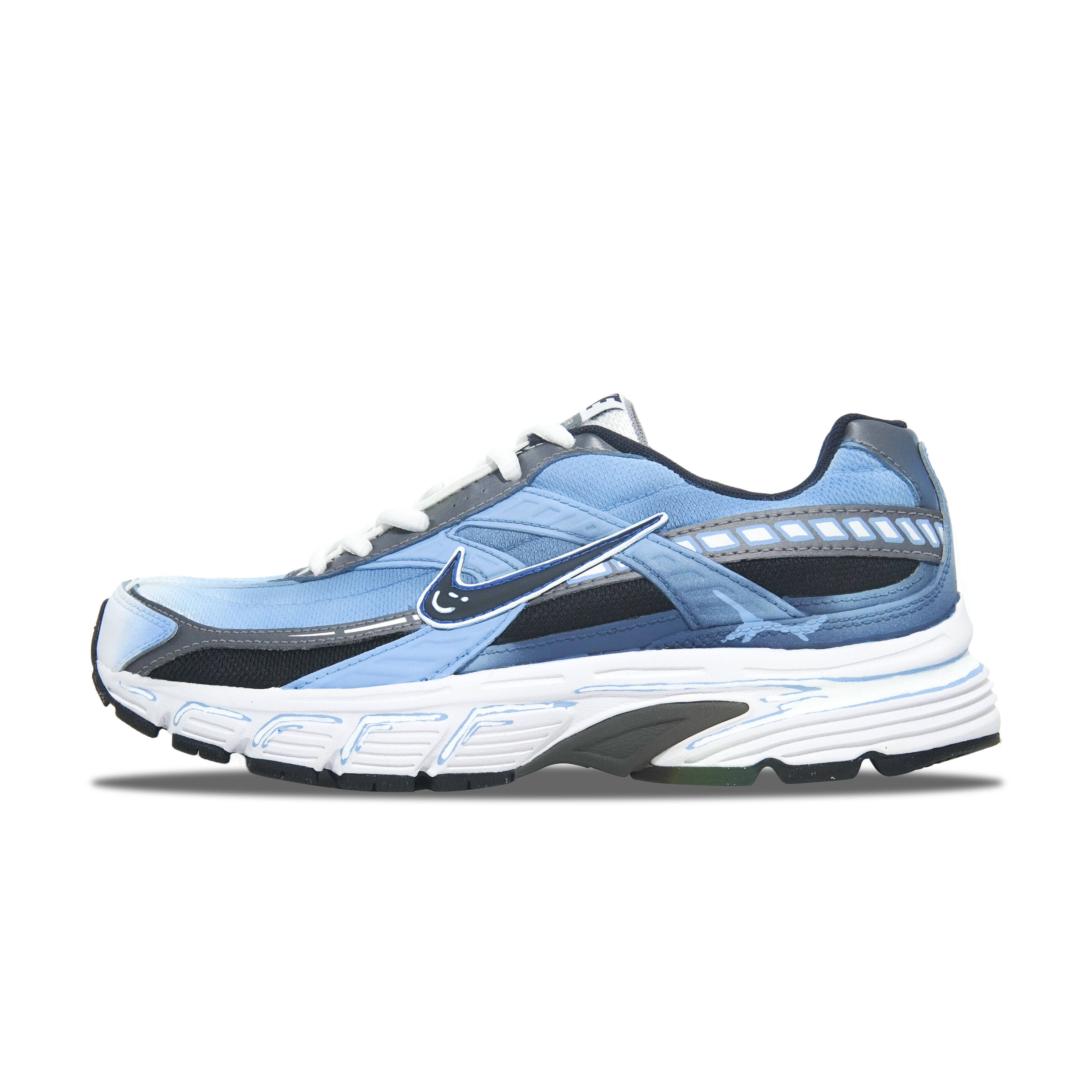 Nike Кроссовки для бега Initiator с низким верхом, износостойкие, мужские, сине-белые
Nike Кроссовки для бега Initiator с низким верхом, износостойкие, мужские, сине-белые