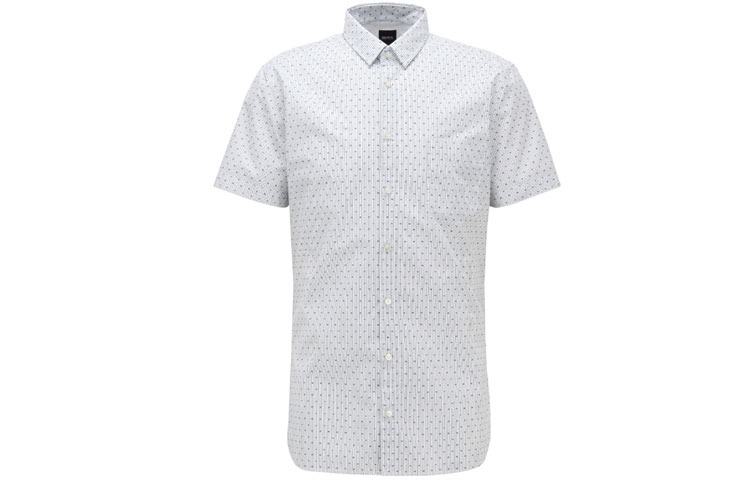 HUGO BOSS Мужская белая рубашка
HUGO BOSS Мужская белая рубашка