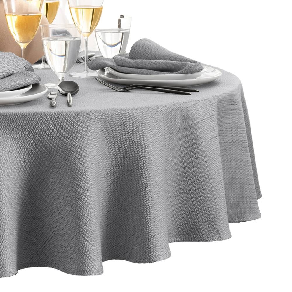 Elrene Home Fashions Laurel однотонная водостойкая круглая скатерть, устойчивая к пятнам, серый
Elrene Home Fashions Laurel однотонная водостойкая круглая скатерть, устойчивая к пятнам, серый