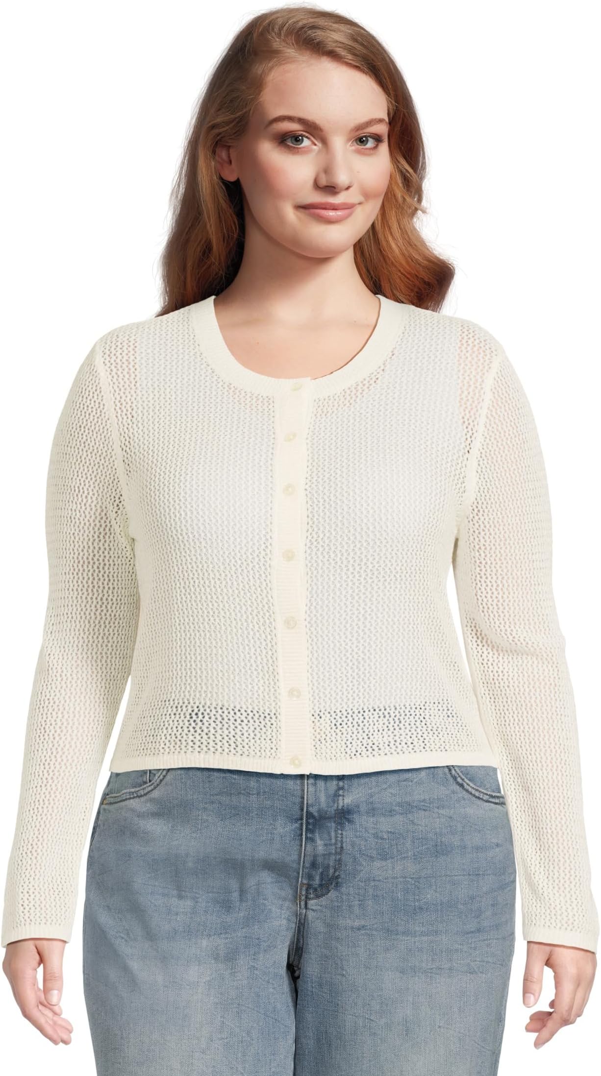 Свитер Mod-o-doc Long Sleeve Button Front Open Knit Sweater, White
Свитер Mod-o-doc Long Sleeve Button Front Open Knit Sweater, White