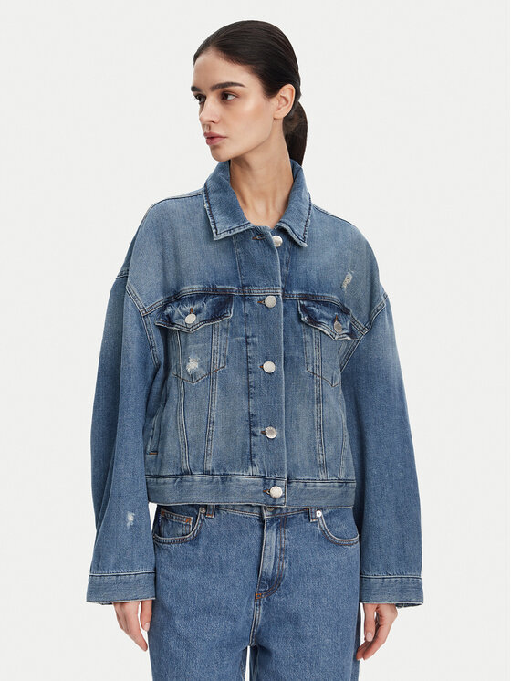 Джинсовая куртка обычного кроя Gaborone 104644 Pinko, синий
Джинсовая куртка обычного кроя Gaborone 104644 Pinko, синий