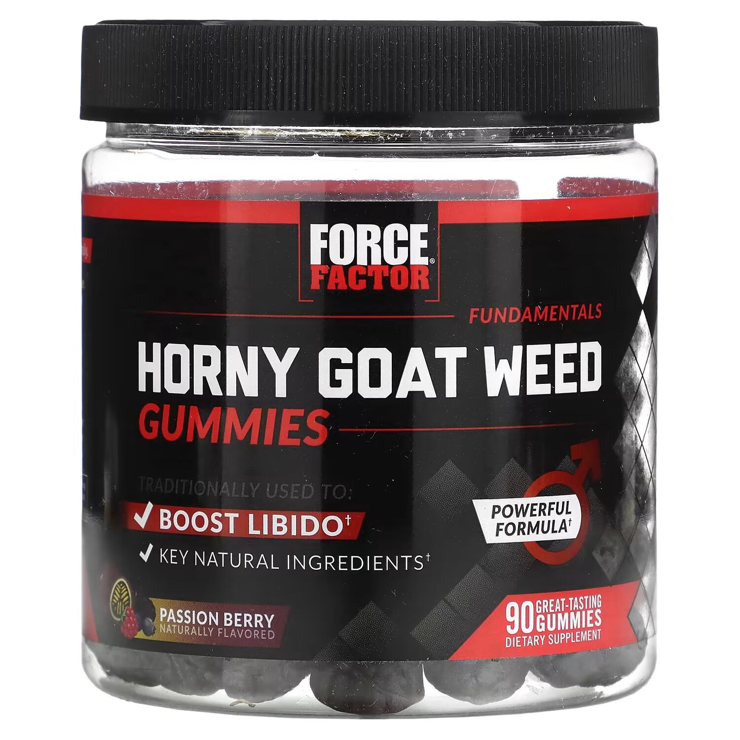 Fundamentals, Horny Goat Weed, Passion Berry, 90 жевательных конфет Force Factor
Fundamentals, Horny Goat Weed, Passion Berry, 90 жевательных конфет Force Factor