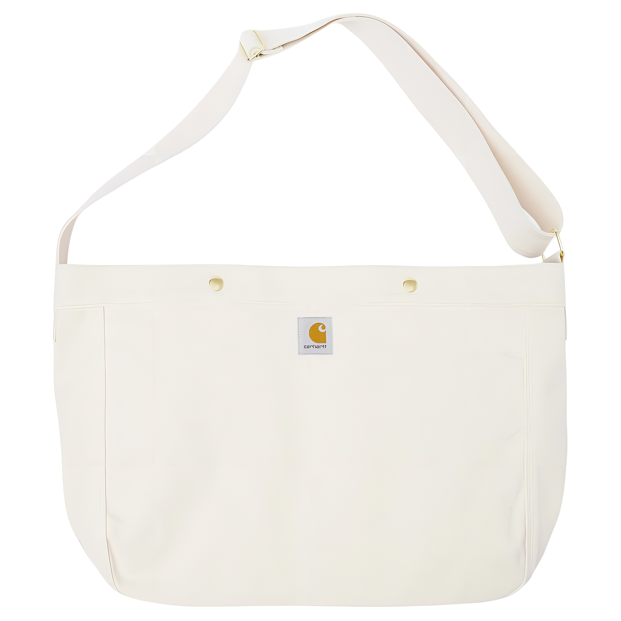 Carhartt WIP Полиэстеровая наплечная сумка через плечо обычная унисекс белая, White
Carhartt WIP Полиэстеровая наплечная сумка через плечо обычная унисекс белая, White