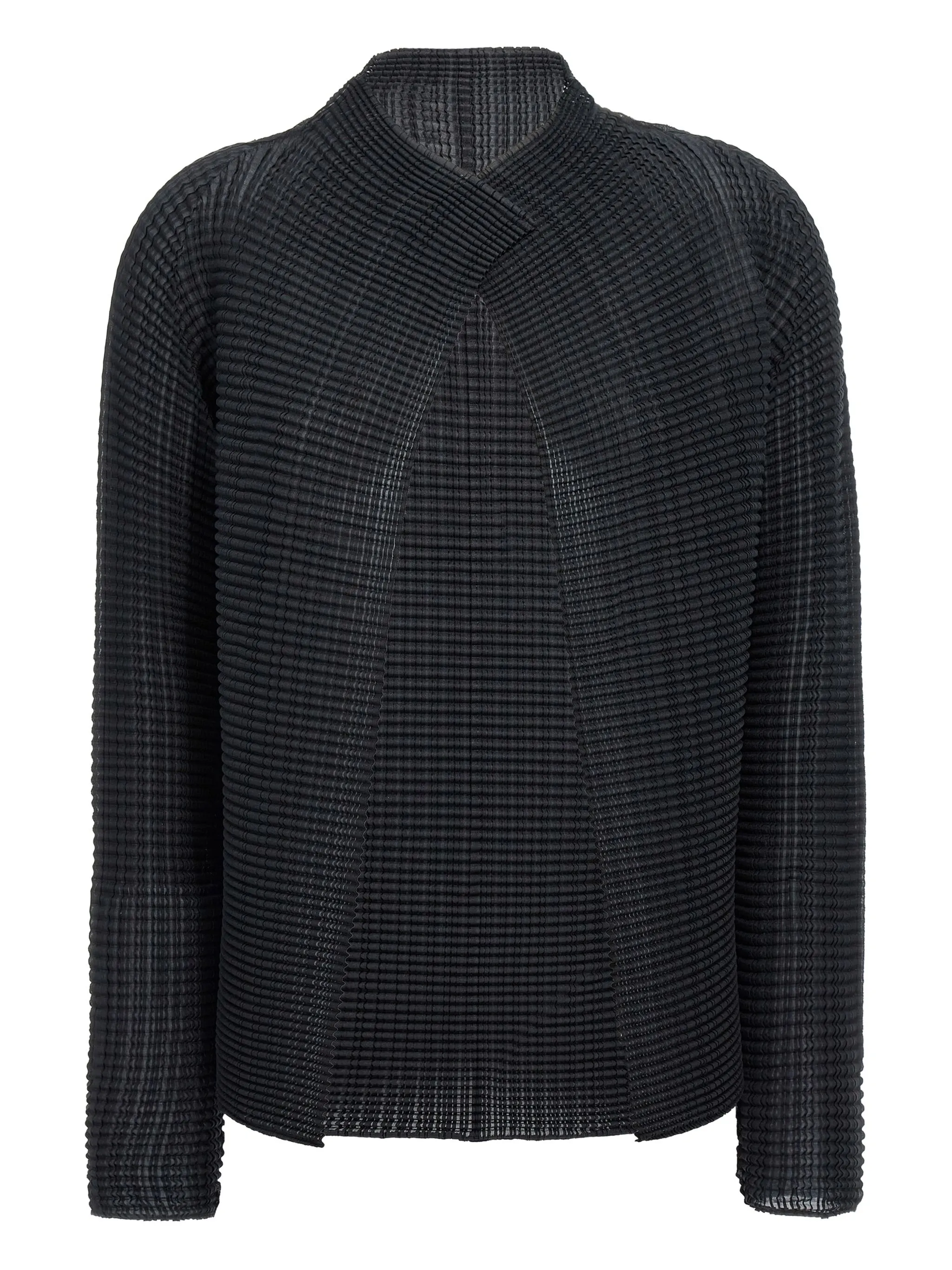Плиссированный кардиган с длинными рукавами Issey Miyake, черный
Плиссированный кардиган с длинными рукавами Issey Miyake, черный
