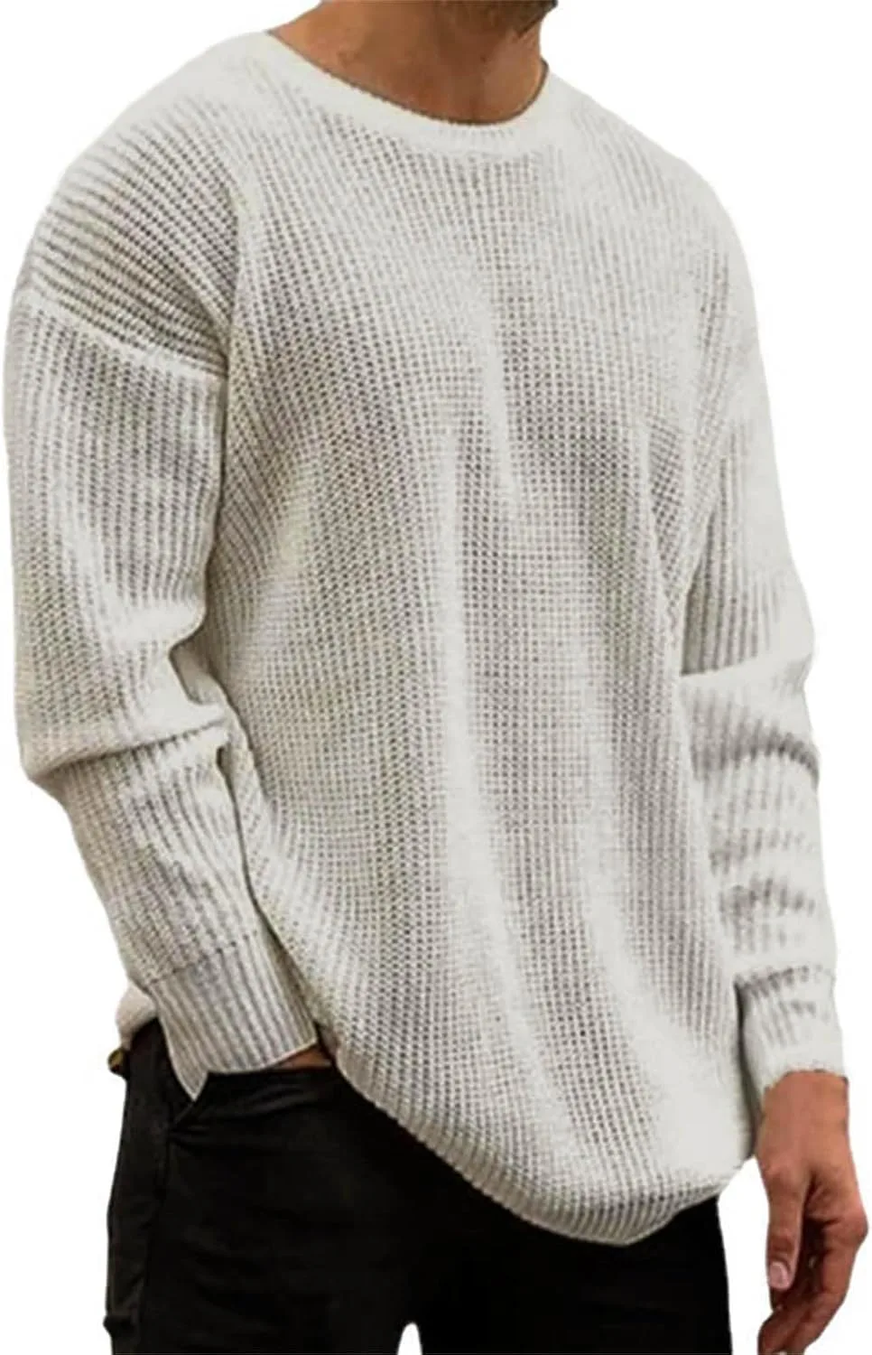 Мужской свитер-пуловер Soft Casual, вязаный, классический, slim fit
Мужской свитер-пуловер Soft Casual, вязаный, классический, slim fit