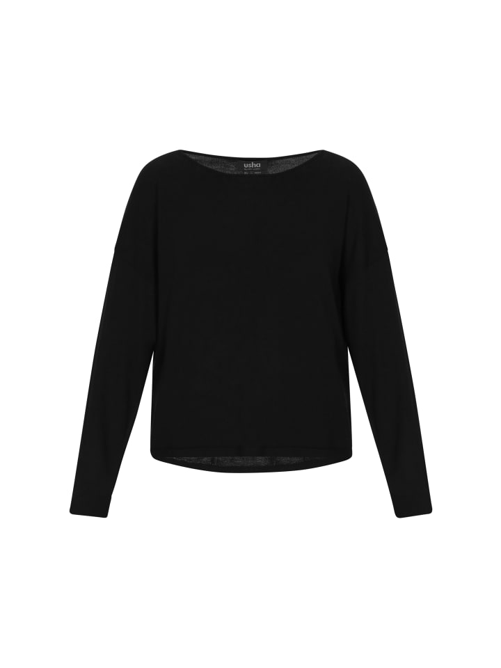 Женский свитер черного цвета usha BLACK LABEL
Женский свитер черного цвета usha BLACK LABEL