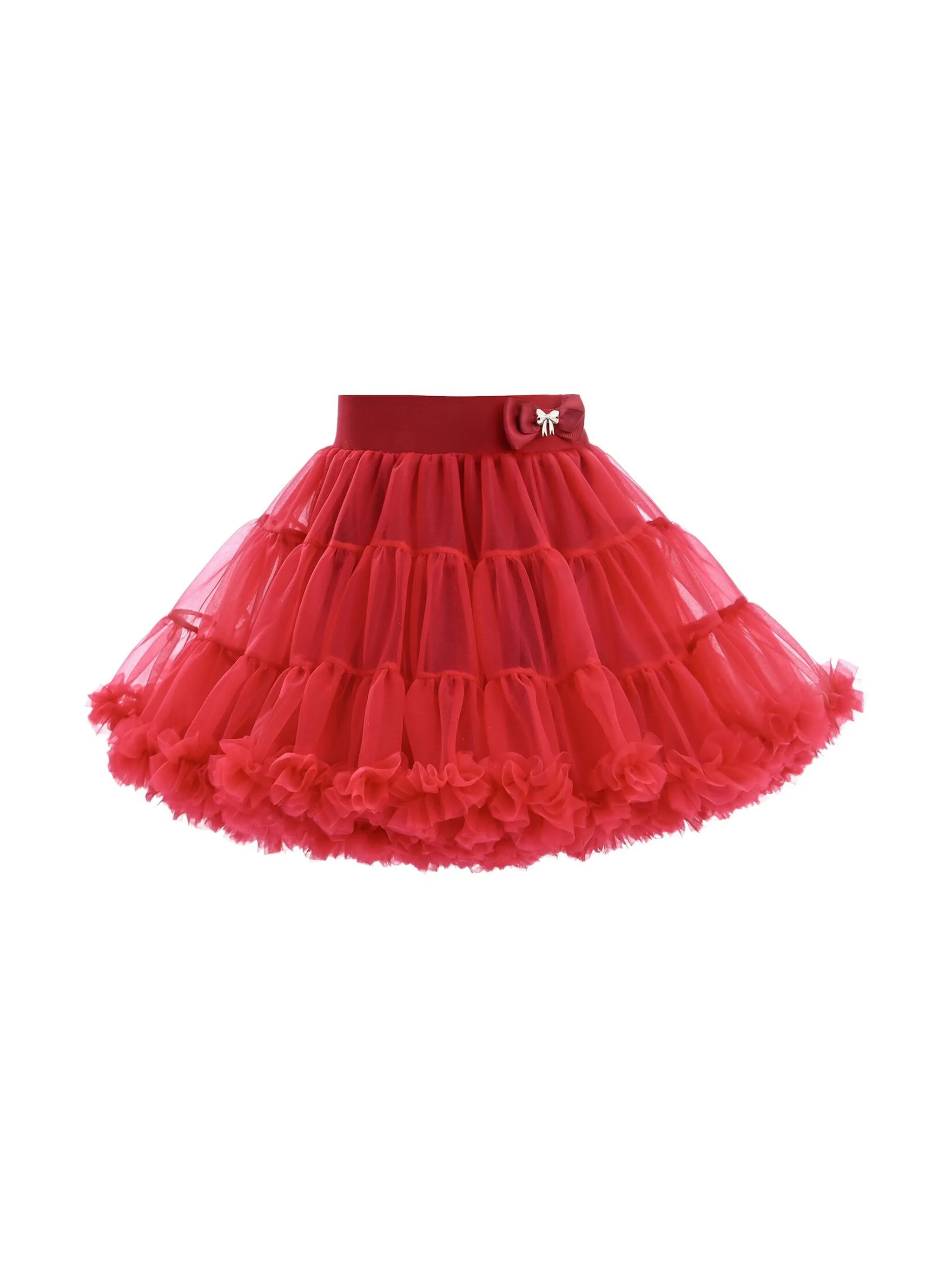 Юбка из тюля с бантом Mimi Tutu, красный
Юбка из тюля с бантом Mimi Tutu, красный