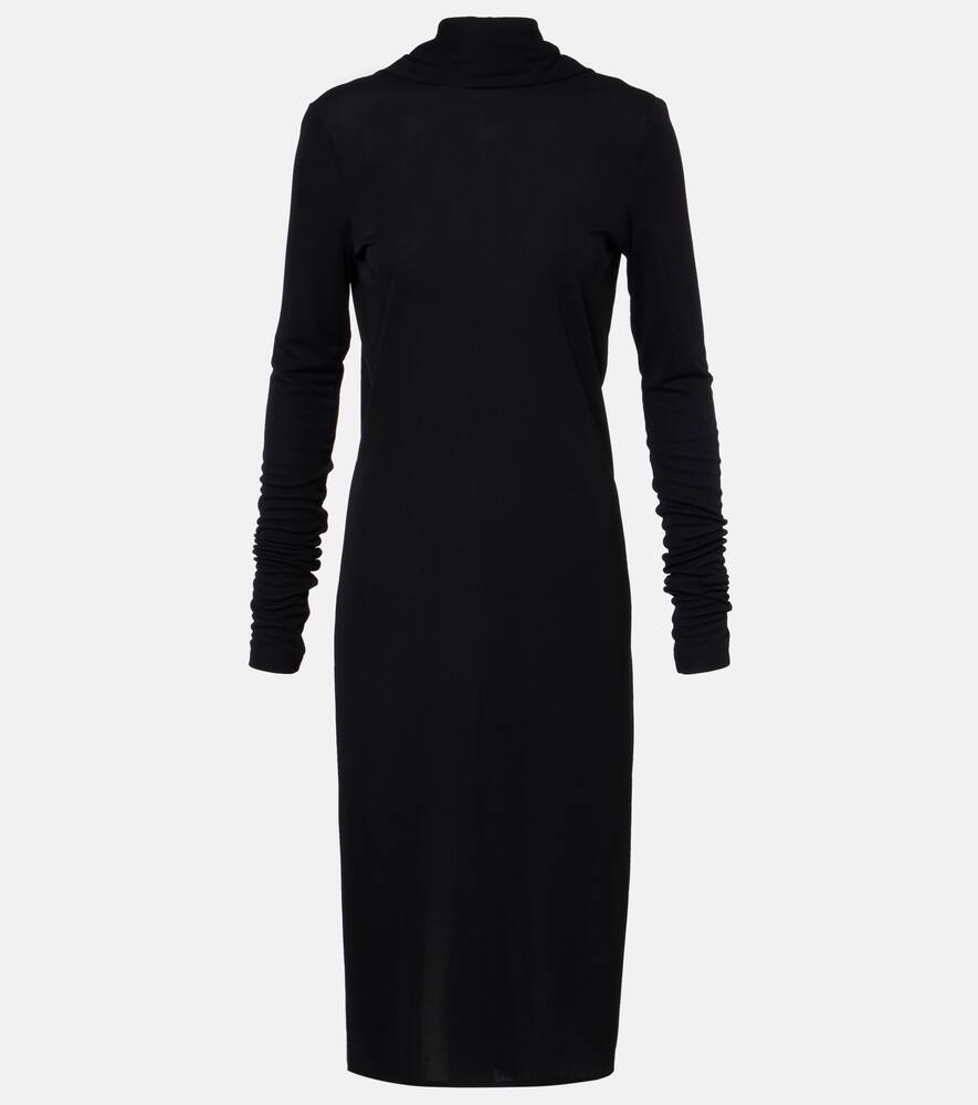 Облегающее платье миди из джерси Toteme, Black
Облегающее платье миди из джерси Toteme, Black